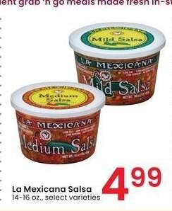 La Mexicana Salsa - 14-16 oz., select varieties