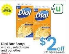 Dial Bar Soap - 4-8 oz., select sizes and varieties