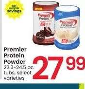 Premier Protein Powder - 23.3-24.5 oz. tubs, select varieties