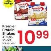 Premier Protein Shakes - 4-11 oz., select varieties