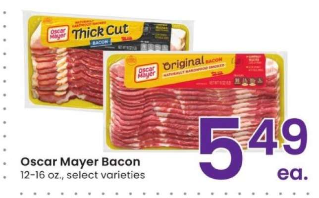 Oscar Mayer Bacon - 12-16 oz., select varieties