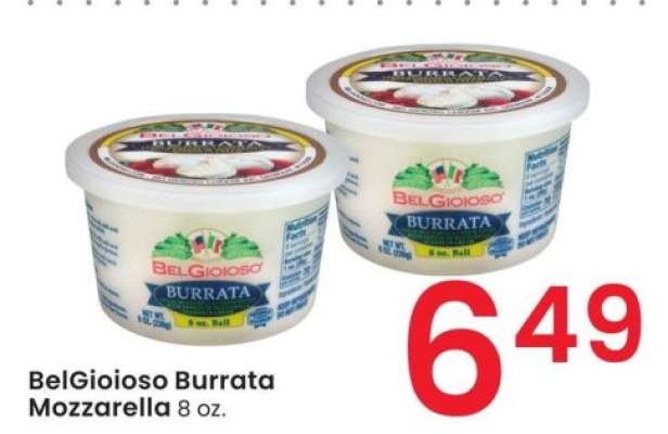BelGioioso Burrata Mozzarella - 8 oz.