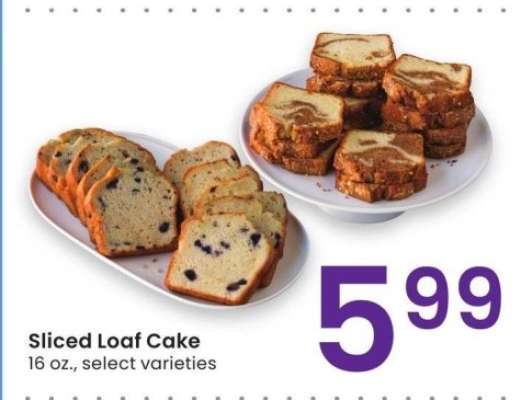 Sliced Loaf Cake - 16 oz., select varieties