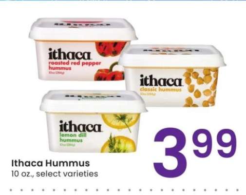 Ithaca Hummus - 10 oz., select varieties