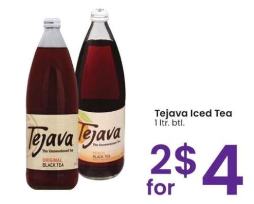 Tejava Iced Tea - 1 ltr. btl.