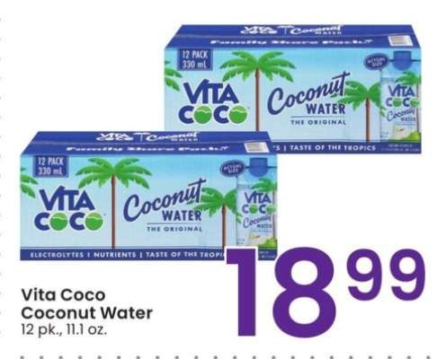 Vita Coco Coconut Water - 12 pk., 11.1 oz.