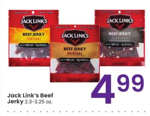 Jack Link's Beef Jerky - 2.3-3.25 oz.