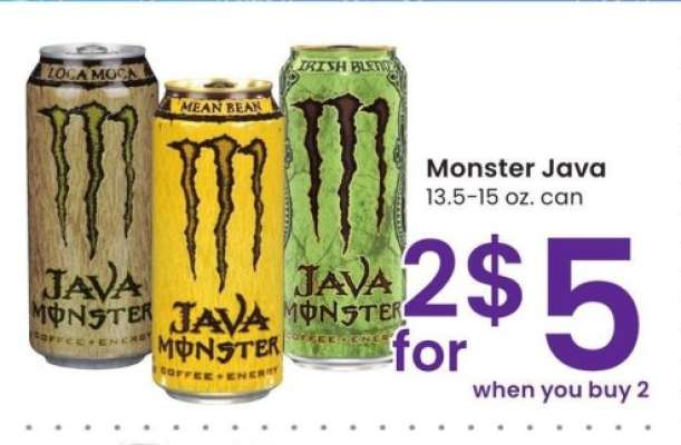 Monster Java - 13.5-15 oz. can