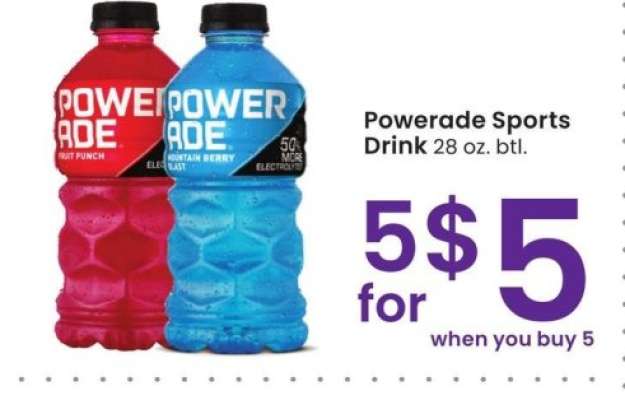 Powerade Sports Drink - 28 oz. btl.