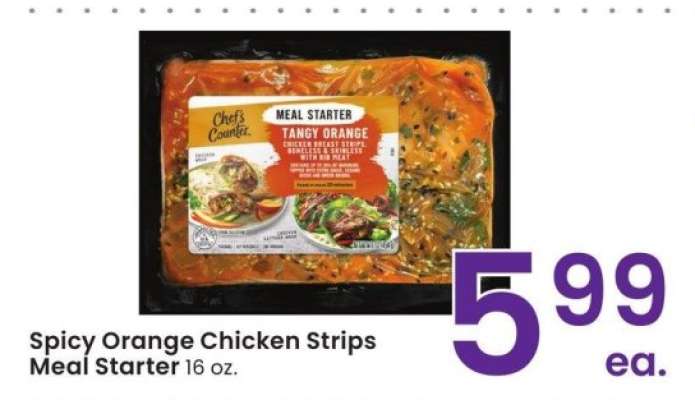 Spicy Orange Chicken Strips Meal Starter - 16 oz.