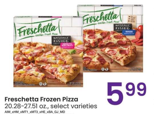 Freschetta Frozen Pizza - 20.28-27.51 oz., select varieties