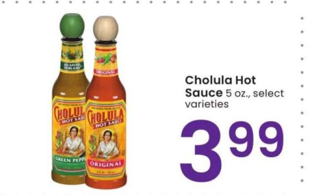 Cholula Hot Sauce - 5 oz., select varieties