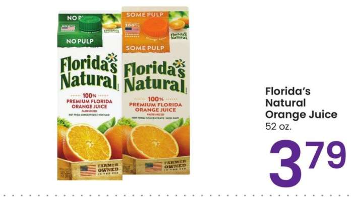 Florida's Natural Orange Juice - 52 oz.