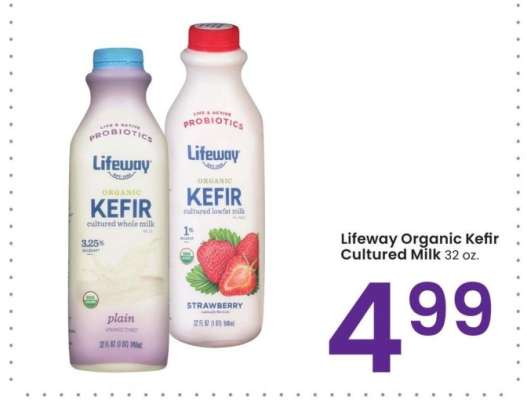 Lifeway Organic Kefir Cultured Milk - 32 oz.
