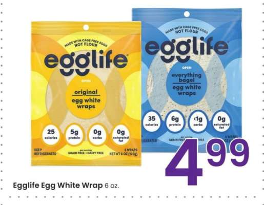 Egglife Egg White Wrap - 6 oz.
