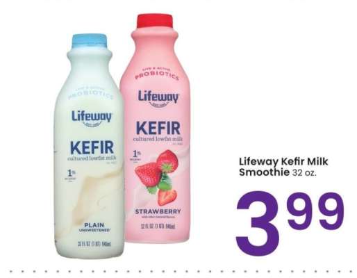 Lifeway Kefir Milk Smoothie - 32 oz.