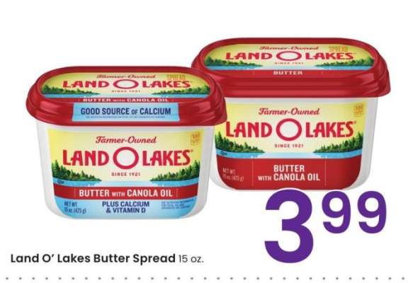 Land O Lakes Butter Spread - 15 oz.