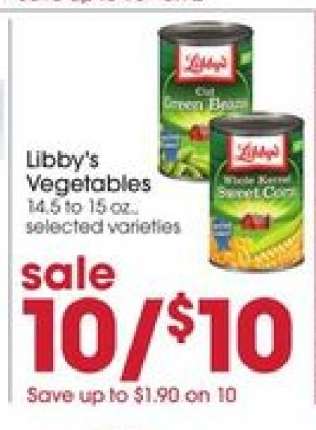 Libby's Vegetables