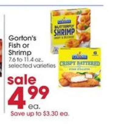 Gorton's Fish or Shrimp