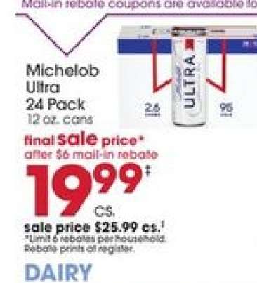 Michelob Ultra 24 Pack