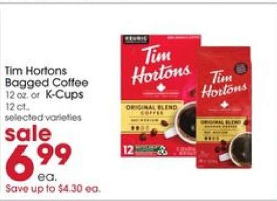 Tim Hortons Bagged Coffee