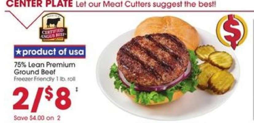75% Lean Premium Ground Beef