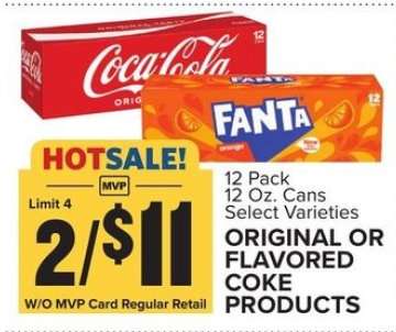 Original or Flavored Coke Products