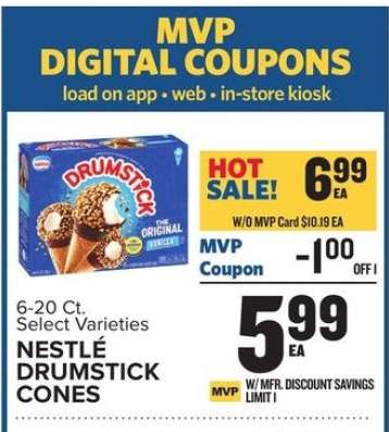 Nestle Drumstick Cones
