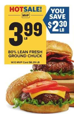 80% Lean Fresh Ground Chuck