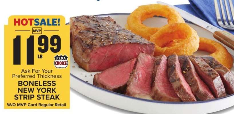 Boneless New York Strip Steak