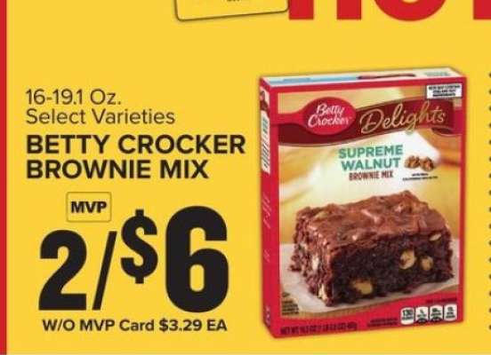 Betty Crocker Brownie Mix
