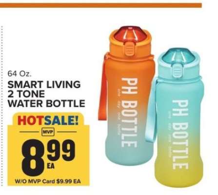 SMART LIVING 2 TONE WATER BOTTLE