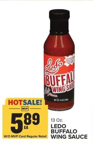 Ledo Buffalo Wing Sauce