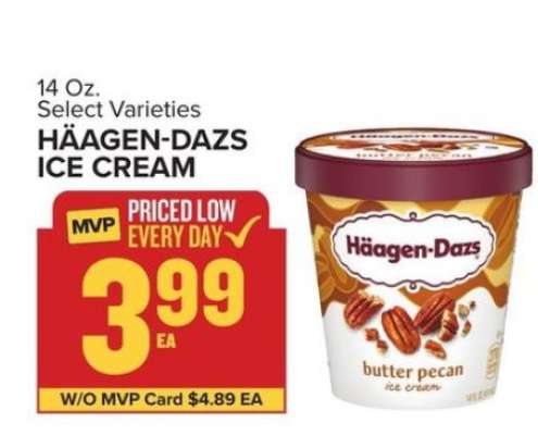 Häagen Dazs Ice Cream