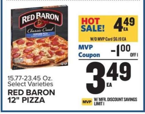 Red Baron 12" Pizza