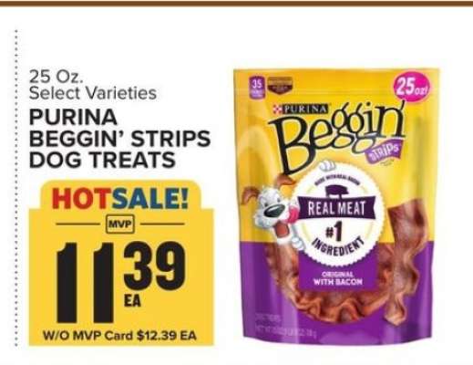Purina Beggin' Strips Dog Treats