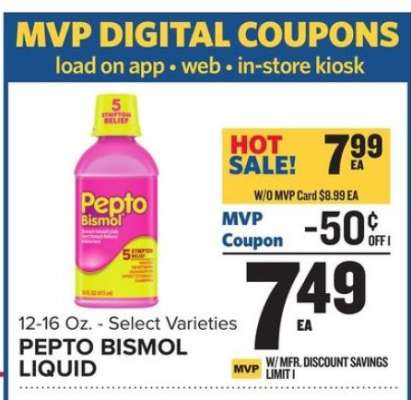 Pepto Bismol Liquid