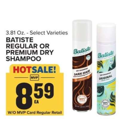 Batiste Regular or Premium Dry Shampoo