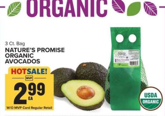 Nature's Promise Organic Avocados