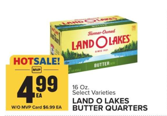 Land O Lakes Butter Quarters