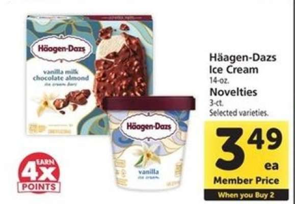Häagen Dazs Ice Cream
