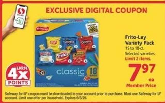 Frito Lay Variety Pack