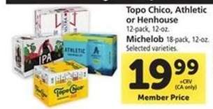 Topo Chico, Athletic or Henhouse
