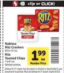 Nabisco Ritz Crackers