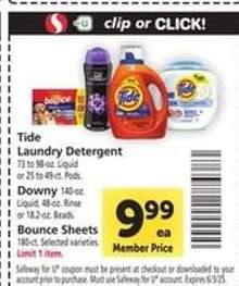 Tide Laundry Detergent