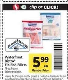 Waterfront Bistro Fin Fish Fillets