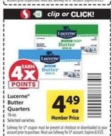 Lucerne Butter Quarters