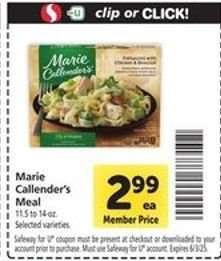 Marie Callender's Meal