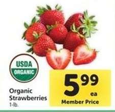Organic Strawberries