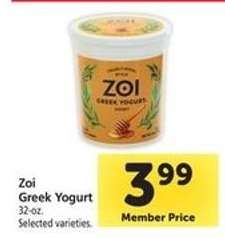 Zoi Greek Yogurt